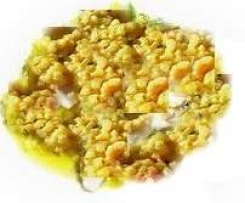 Vanille-Chili-Risotto mit Scampi