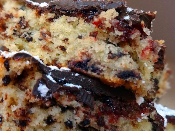 Sandkuchen / Schoko-Rosinen