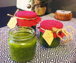 Basilikum-Pesto mit Mandeln