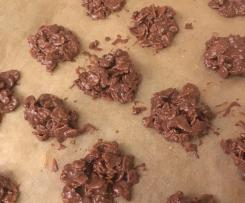 Schoko Crossies - Schokohäufchen super einfach und lecker