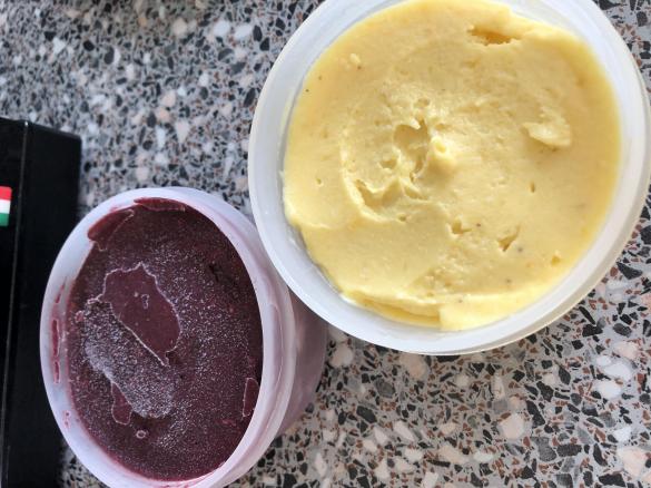 Nice Cream - Eis mit Mango-Ananas, vegan