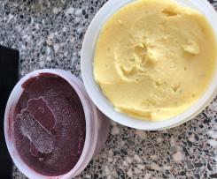 Nice Cream - Eis mit Mango-Ananas, vegan