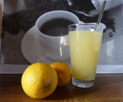 Ingwer- Zitronen- Sirup