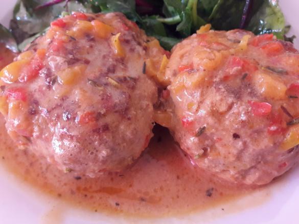 Frikadellen in Schlemmersoße