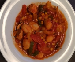 Hähnchengulasch mit Gnocchi