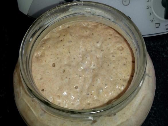 Sauerteigansatz