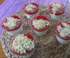 Spaghetti Eis Dessert Variante