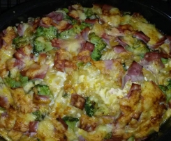 Nudelauflauf mit Broccoli 