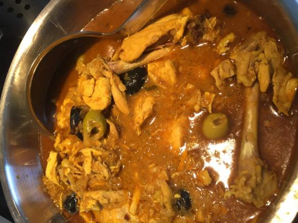 marokkanisches Zitronenhühnchen