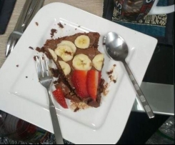 Saftiger Schokokuchen mit Banane