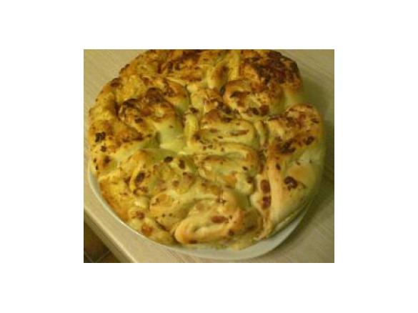 Flammfalte oder Flammkuchen - Faltenbrot