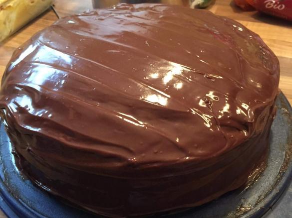 Schokoladenkuchen mit Chili