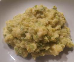 Kartoffel-Rosenkohl-Stampf