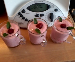 Frozen Joghurt Himbeer Minze 