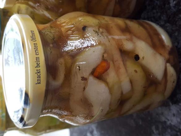 Süss Sauer Gurken mediteran 