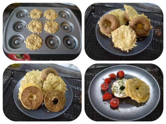 Käse Bagels Low Carb