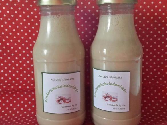 Kinderschokoladenlikör