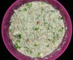 Blumenkohlsalat mit Paprika und Birnen