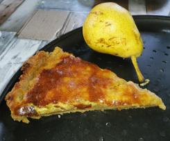 Birnen-Zimt-Fladen-Quiche