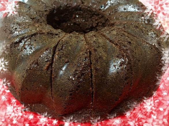 Schokoladenweihnachtsmannvernichtungskuchen