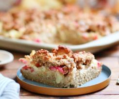 Gesunder Apfelkuchen mit Streusel ohne Zucker