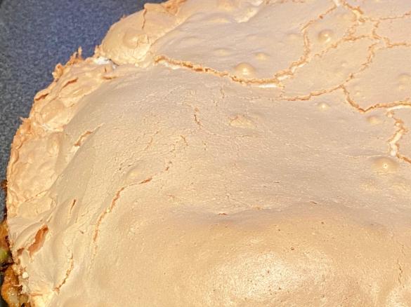 Variation Rhabarber-Baiser