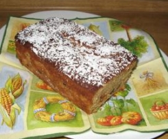 Apfelkastenkuchen mit Sultaninen (laktosefrei)