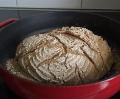 Ruchbrot aus dem Brattopf