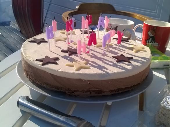 Double - Chocolate  - Eistorte