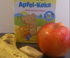 Apfel Bananen Keks Brei