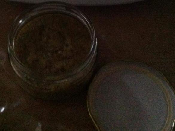 Vegetarische Leberwurst im Glas