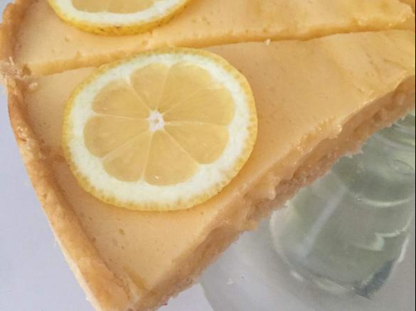 Zitronentarte, Tarte au citron, Zitronenkuchen
