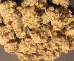 Weiße Schoko-Crossies mit gestiftete Mandeln