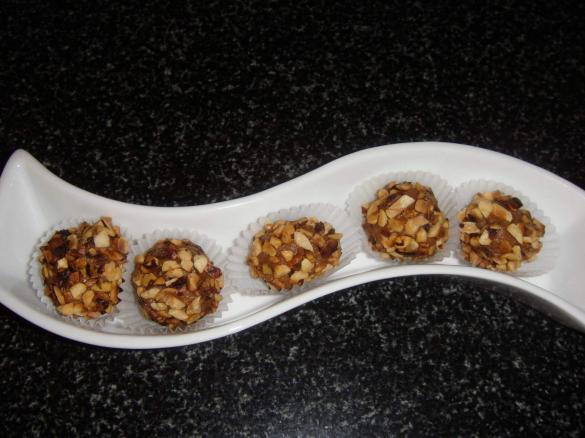 Spekulatiustrüffel mit Schuss