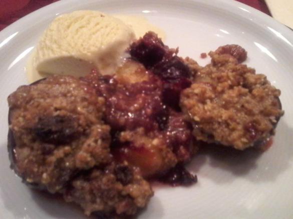 Überbackene Pflaumen