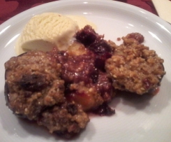 Überbackene Pflaumen