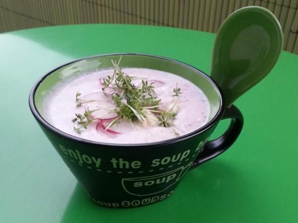 Radieschensuppe (kalt)