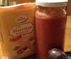 Pflaumen-Marzipan Marmelade 3:1