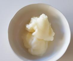 Masse für Zitronensorbet