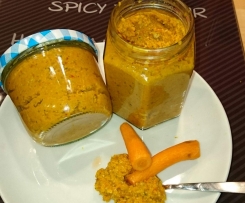 Kürbis-Curry Aufstrich oder Dip (vegan)