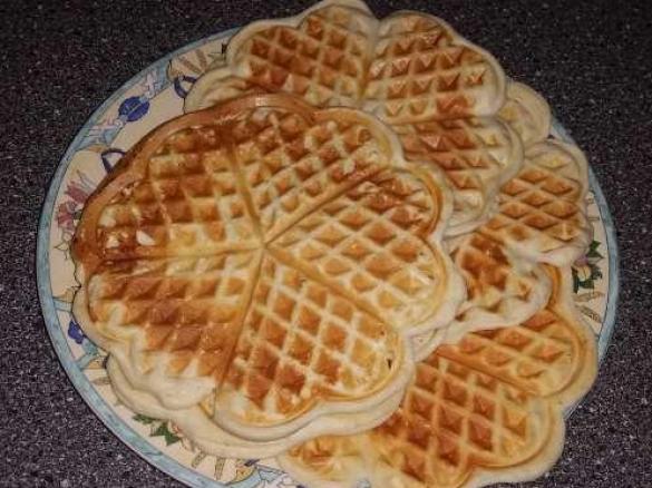 Himmlischer Waffelteig