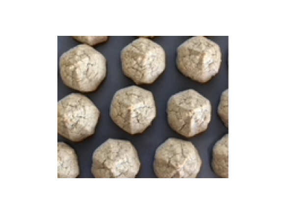 Nuss-Kekse mit Eigelb