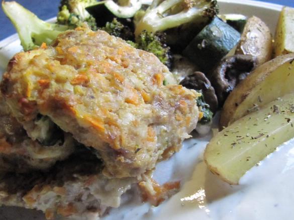 Hackfleisch-Spinat-Roulade