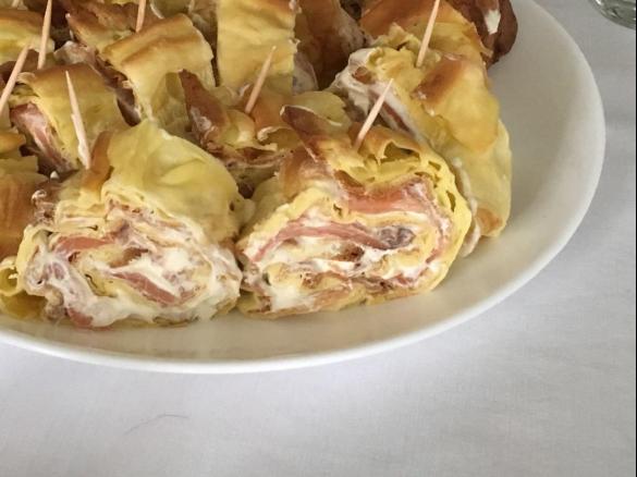 Lachsrolle Häppchen