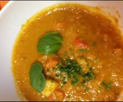 Spicy Potato Carrot Soup