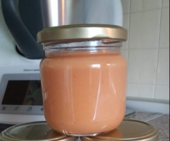 Erdbeer - Mandarinen Pudding