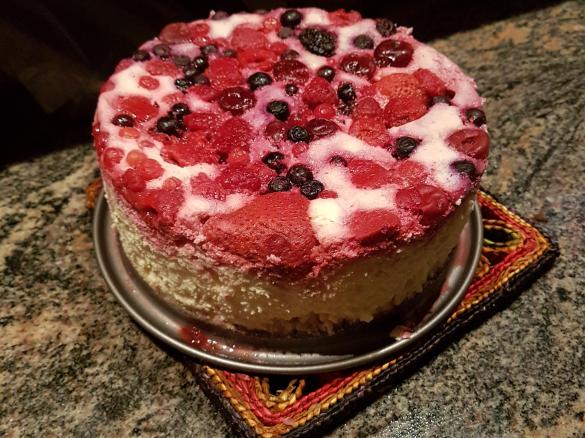 Käsekuchen ohne Boden aus dem Varoma