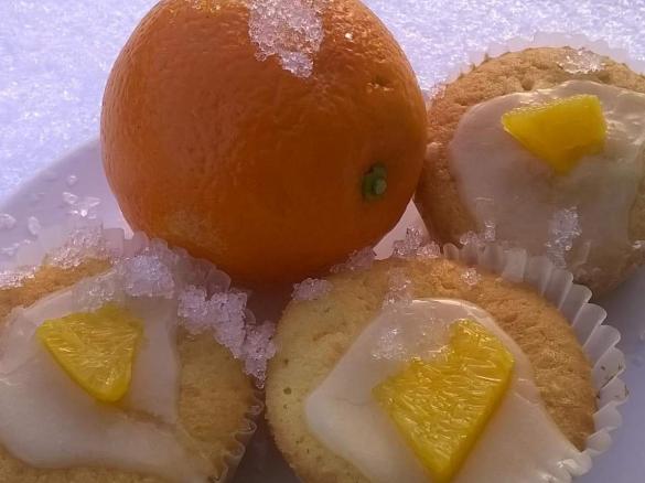 Madalenas, spanische Orangenküchlein