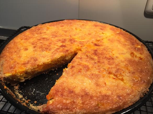 Kürbis-Quiche mit Schafskäse