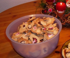 zarte Bio-Weihnachtsplätzchen